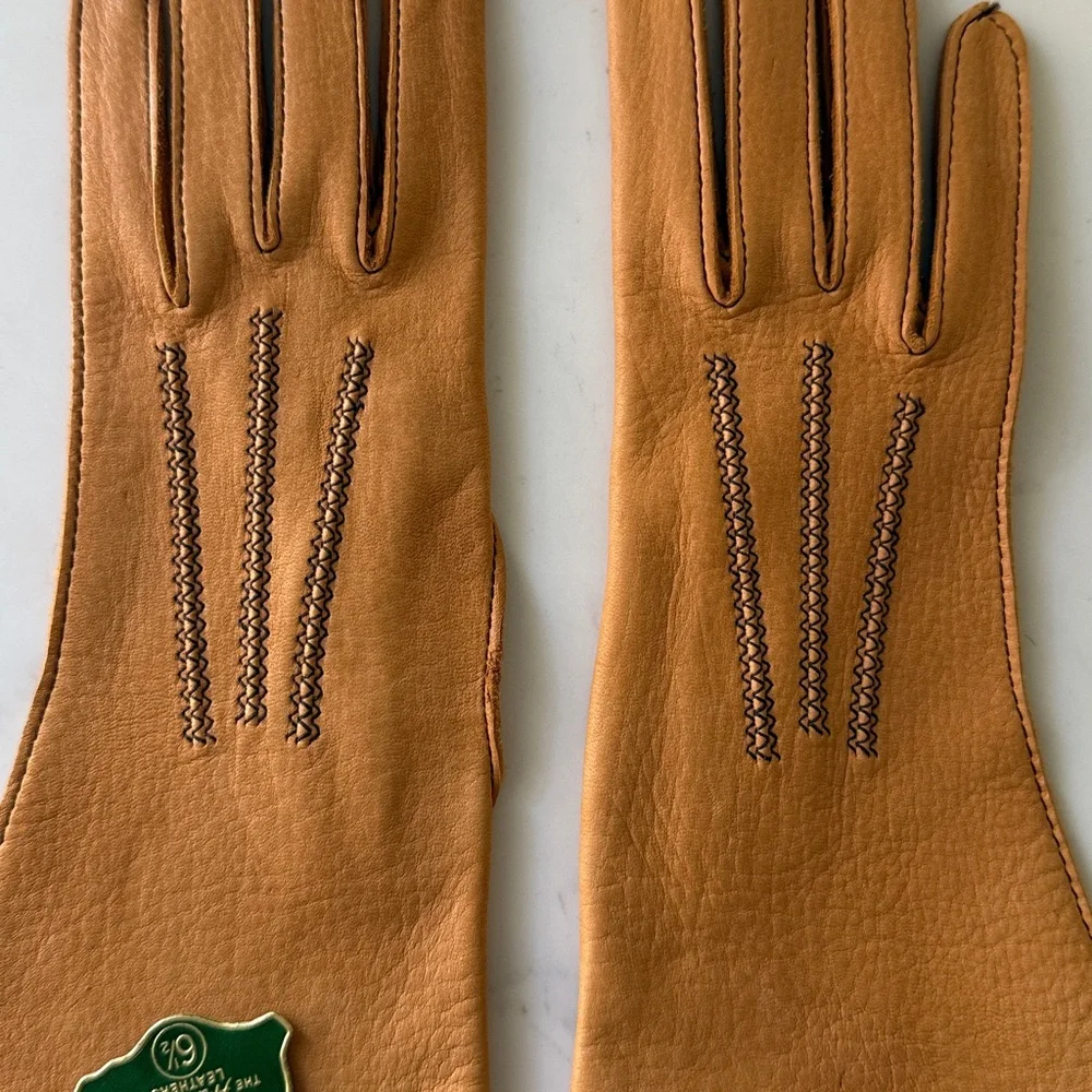 Deerskin Gloves Size 6 1/2